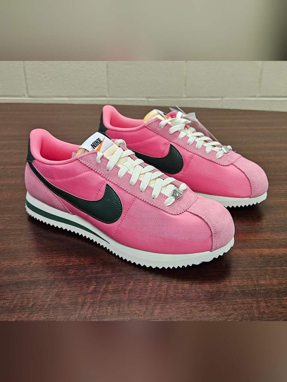 Nike Pink Classic Cortez Sneakers - Women's